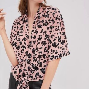 Anthropologie Maeve Rita Printed Tunic Blouse